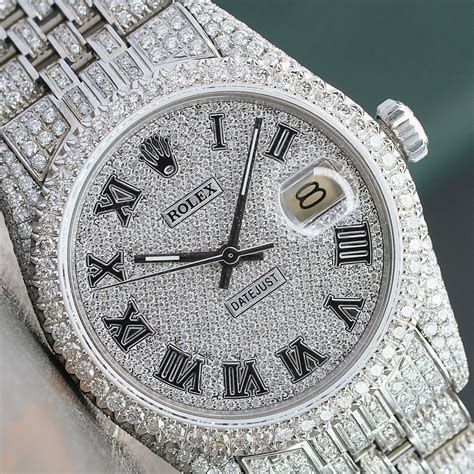 replica diamond rolex datejust|rolex datejust diamond bezel aftermarket.